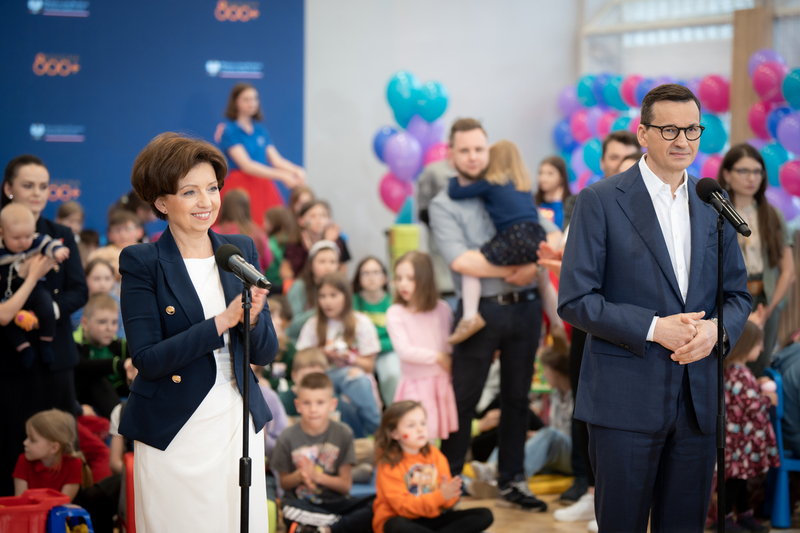 Foto: minister Marlena Maląg/premier Mateusz Morawiecki Foto: minister Marlena Maląg/premier Mateusz Morawiecki