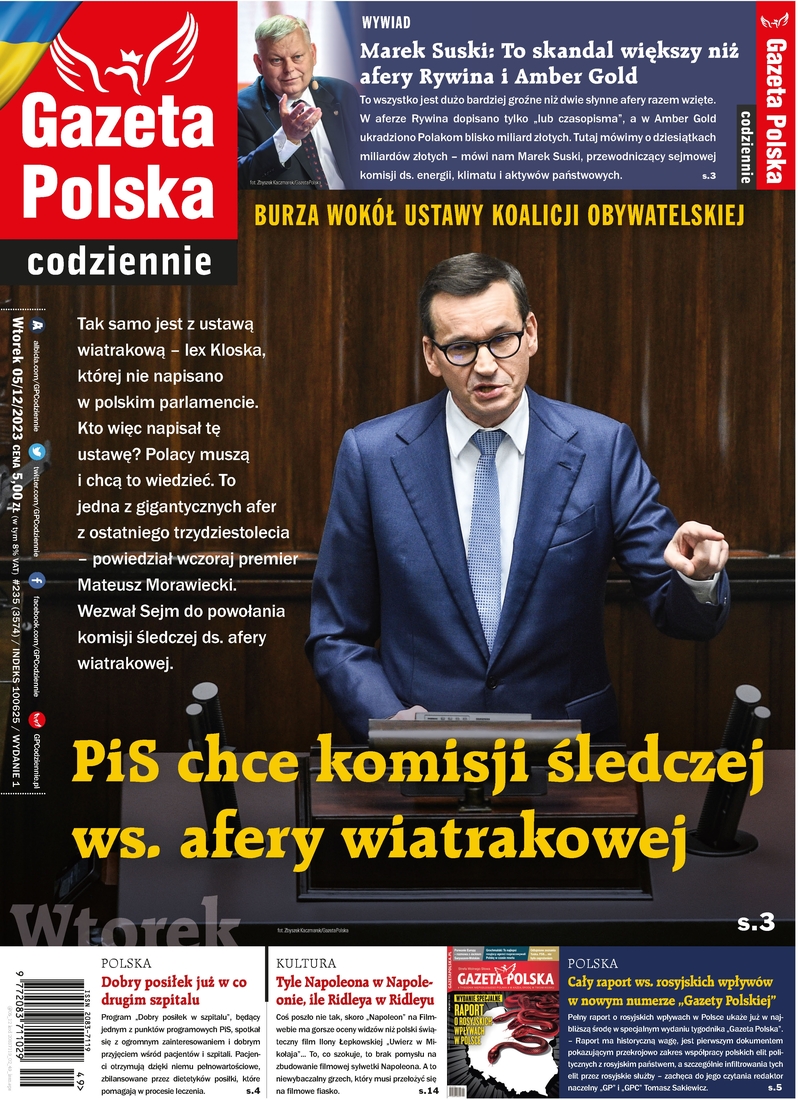 Numer 3574 - 05.12.2023 | Gazeta Polska Codziennie